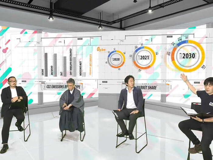 ちょもろー空間演出