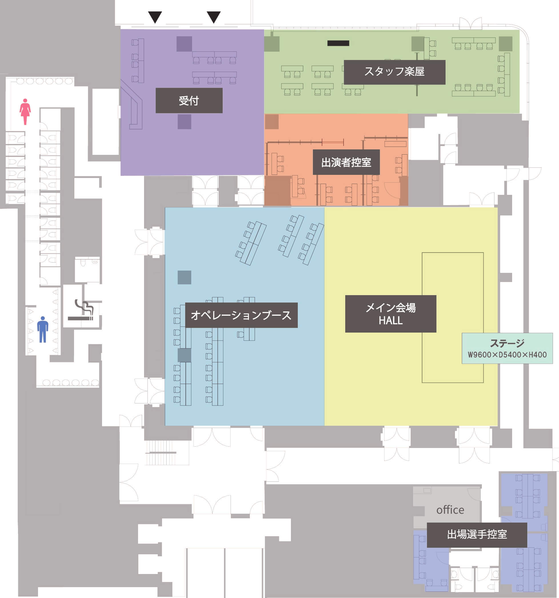 shadowverseレイアウト図