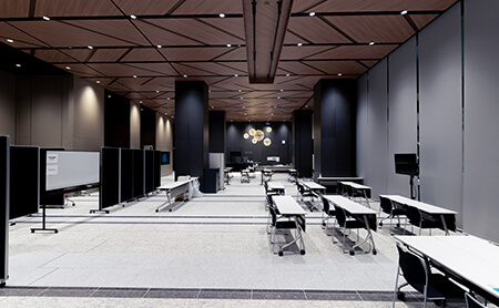 スタッフ控えスペース