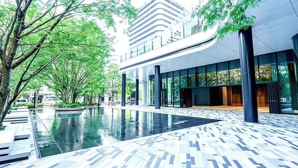 屋外のイベントスペース「ポートプラザ」のイメージ